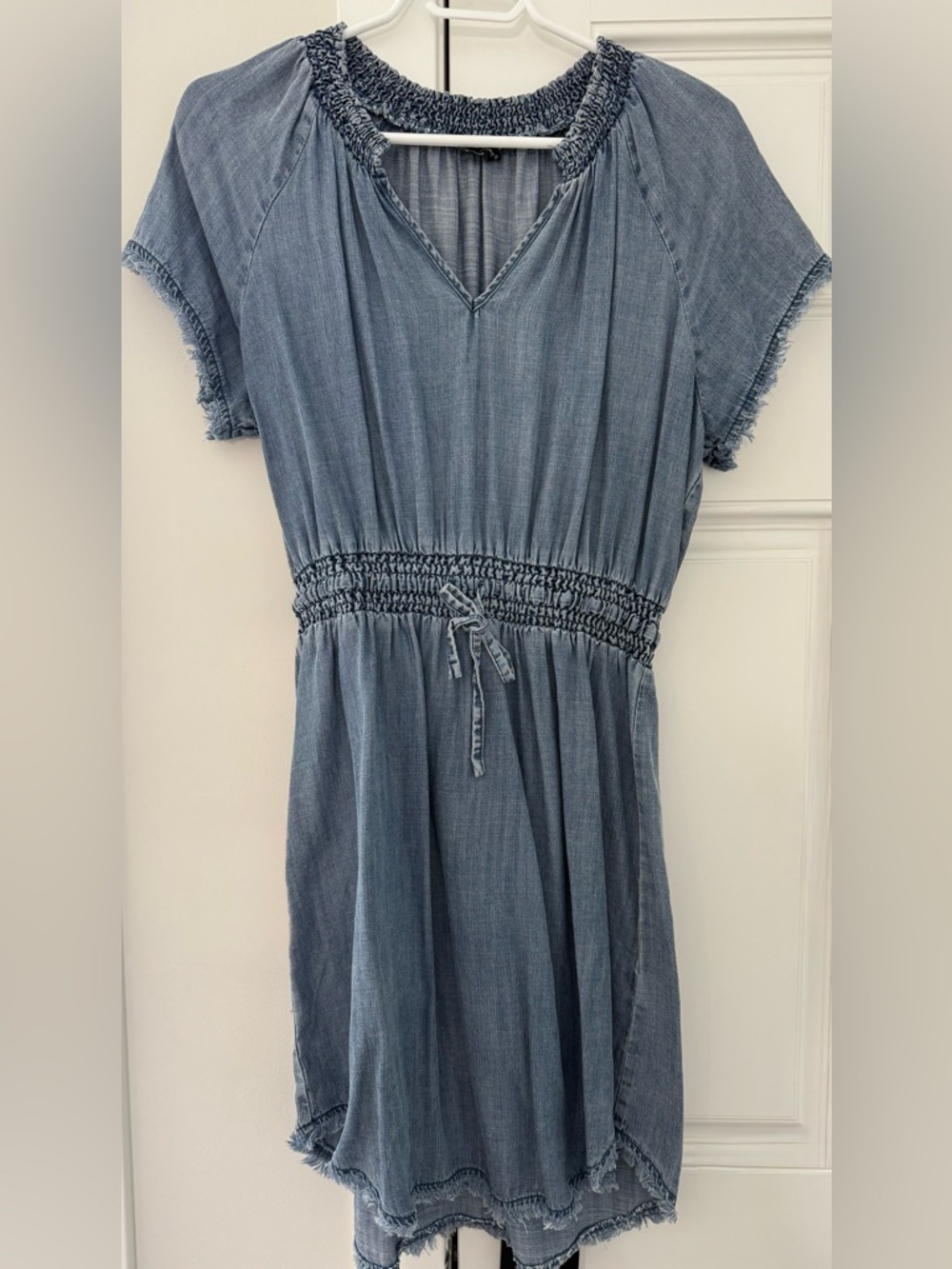 FREE with bundle 
Velvet Heart Denim Dress